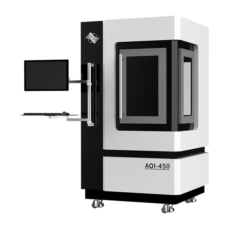 Detector de defectos de superficie de componentes ópticos AOI450